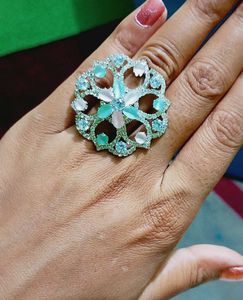 Statement Floral Ring