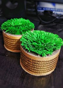 Artificial Grass Pot Decoration