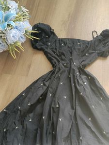 Black Off-Shoulder Dress