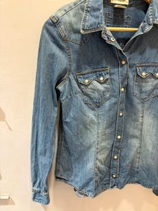 H&amp;M Denim Western Shirt