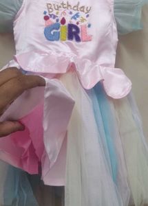 Party Wear Girls Dress - 3 To 4 Years