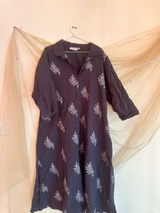 Leaf Print Dress