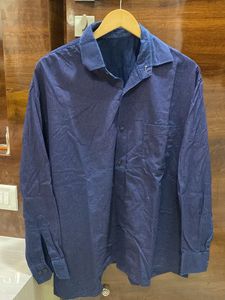 Navy Blue Shirt Men