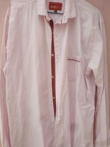 Men Pink Shirt
