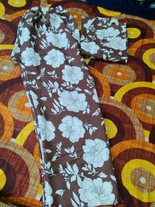 Floral Print cord Set