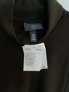H&amp;M Brown Slim Fit Top Men