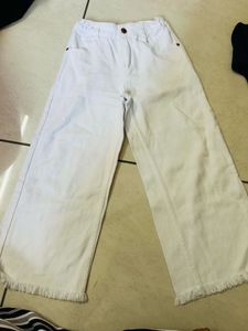 White Wide Leg Jeans