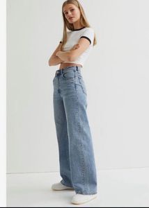 H&amp;M Wide Leg Jeans