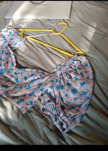 Zara Floral Print Top