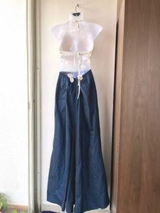 Flowy Navy Blue Skirt