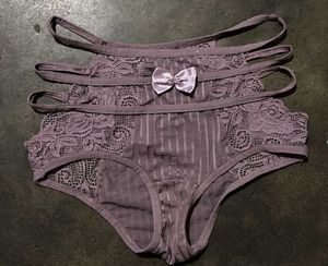 Lace Trim Thong