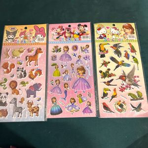 Sticker Sheet Bundle 3 Shee