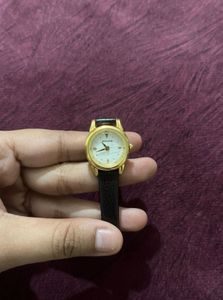 Sonata Women&#39;s Gold-Tone Watch