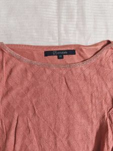 Peach Long Sleeve Top