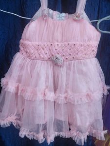 🎉SALE🎉 Girls Net Frocks,COMBO OF 2(for1to2Years)