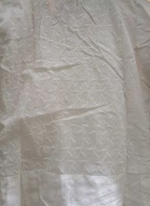 Elegant White Ethnic Dress