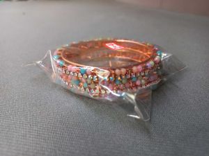 Beaded Bangle Set