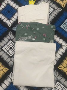 White Cotton Dhoti Pant