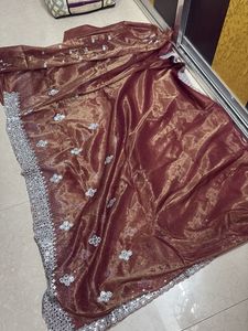 Serouski Work Saree With Blouse Pis
