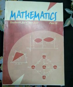 Mathematics NCERT Textbook For Class 12 th