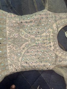 Long Gown Wit Cancan Fittited
