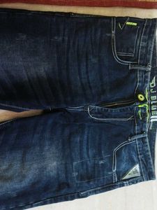 Stylish Dark Wash Denim Jeans