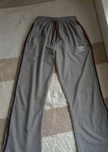Unisex Grey Baggy Trackpants