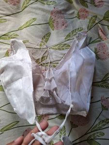 White backless Blouse