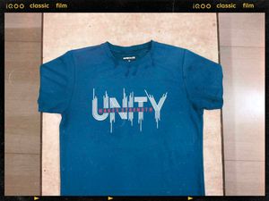 Blue Unity Graphic T-Shirt