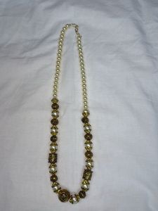 Heavy Pearl Necklace.