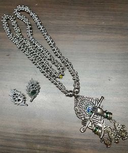 Puri Famous Krishna Necklace Set