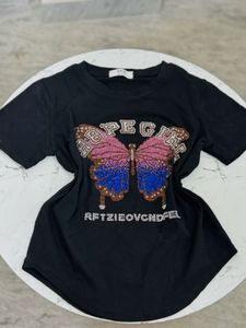 Black Butterfly 🦋 Sequin Embellished Top