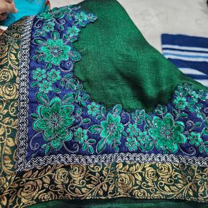 Green Saree