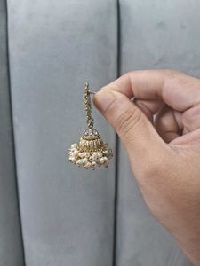 💫Pearl&#39;n Gold Jhumka💫