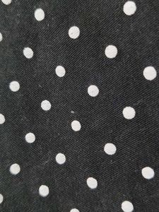 A beautiful black hipster shorts with polka dots.