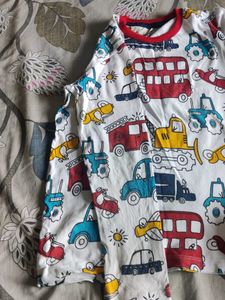 Fun Car Print Clothing Set