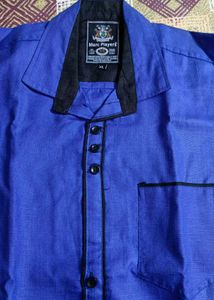 Blue Marc Players Shirt
