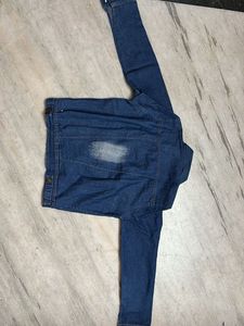 Classic Blue Denim Jacket for Women – Buttoned, St