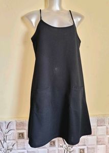 Size M/L🎁Buy 2 Get 1 Free🎁Black Slip Dress