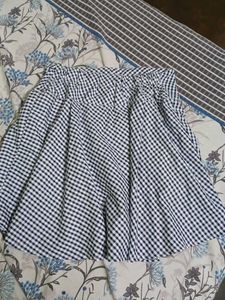 Checkered Mini Skirt🌸
