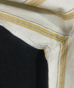 NetPlay Cream &amp; Yellow Striped Casual Shirt (Men)