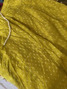 Yellow Polka Dot Skirt