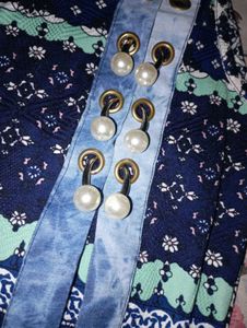 Patterned Sleeveless Top