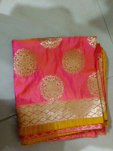 Elegant Pink Saree