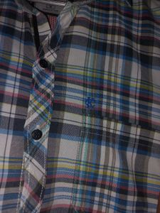 Plaid Button-Down Shirt