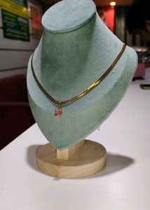 Pink Gemstone Necklace