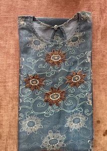 Floral Embroidered  Co-ord Set