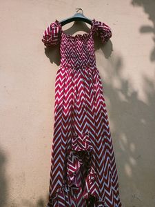 Maroon Dress
