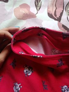 Trouser With Flower Print