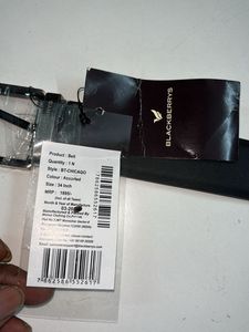 Blackberrys  Leather Belt